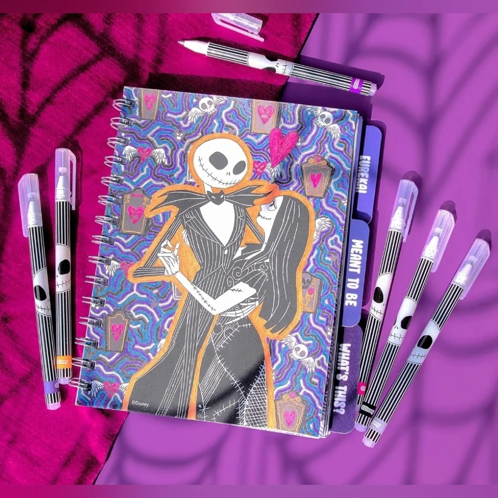 The‎ Nightmare Before Christmas Graphic Journaling Kit NWT